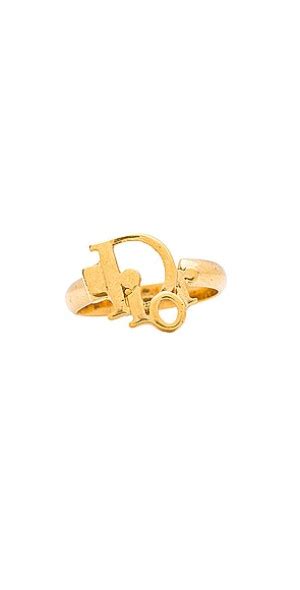 dior logo ring|dior ring used.